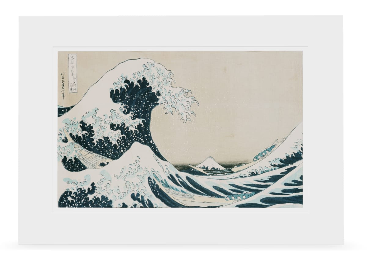 The Great Wave off Kanagawa, from the series ’36 Views of Mt. Fuji’ #65