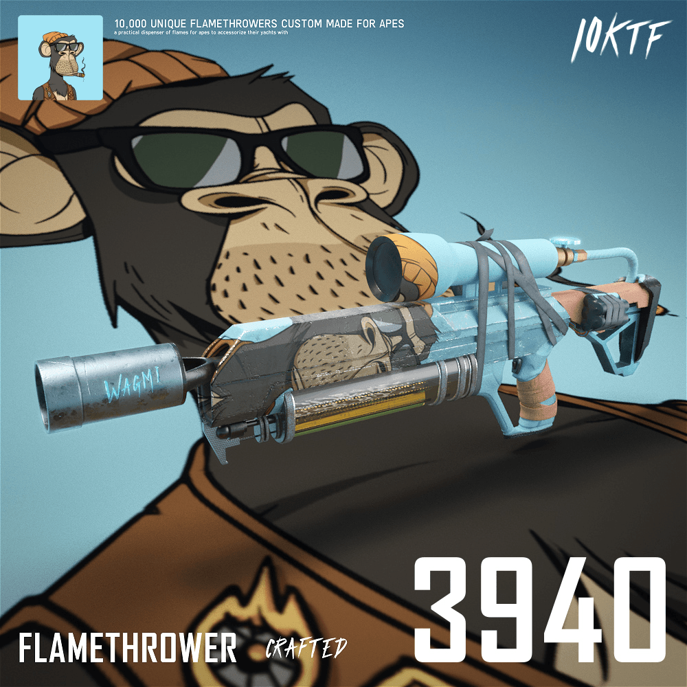 Ape Flamethrower #3940