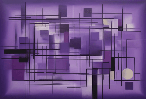 Purple abstract #1