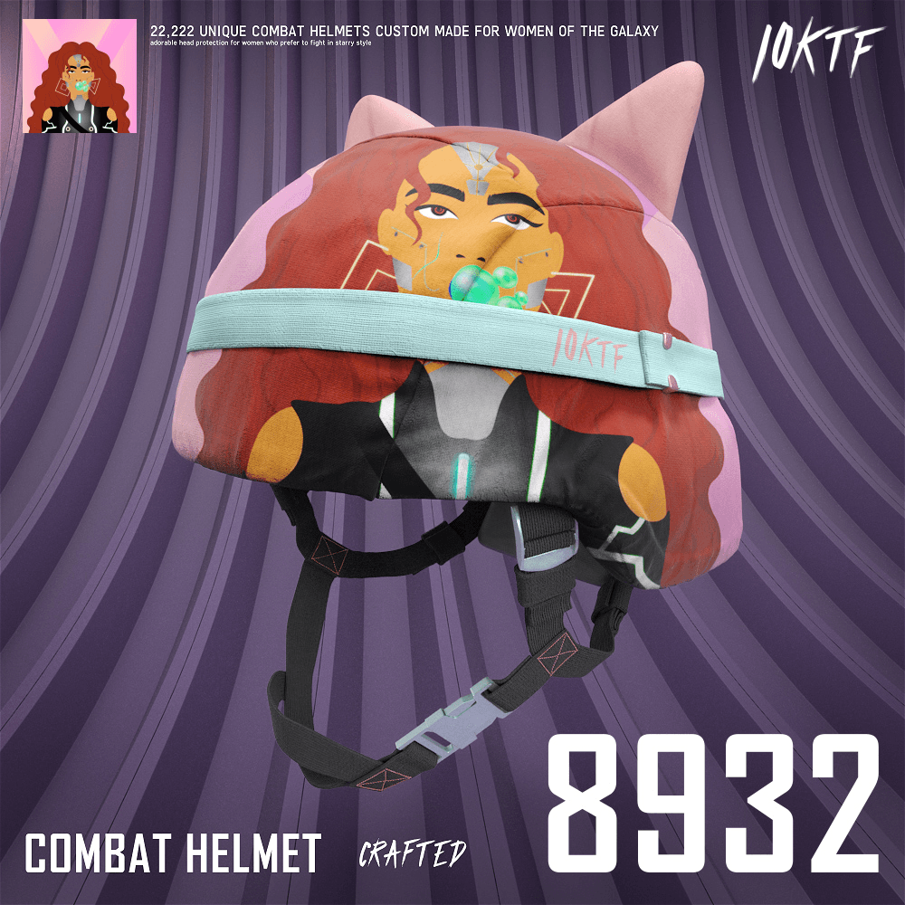 Galaxy Combat Helmet #8932