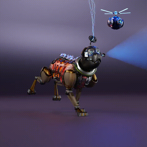 Beep Boop Robot Dogs #13928