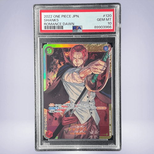 ワンピースカード シャンクス コミックパラレル PSA10【最安値