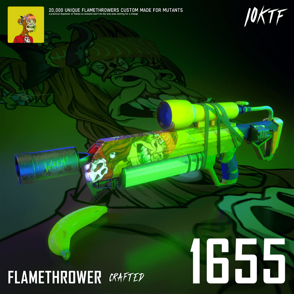 Mutant Flamethrower #1655