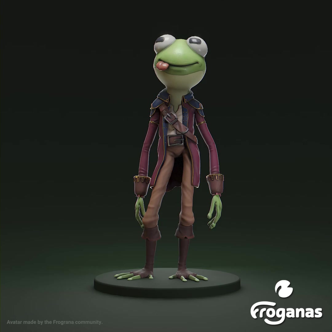 Groggy D. Froggy - Frogana Avatar