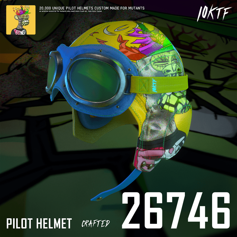 Mutant Pilot Helmet #26746