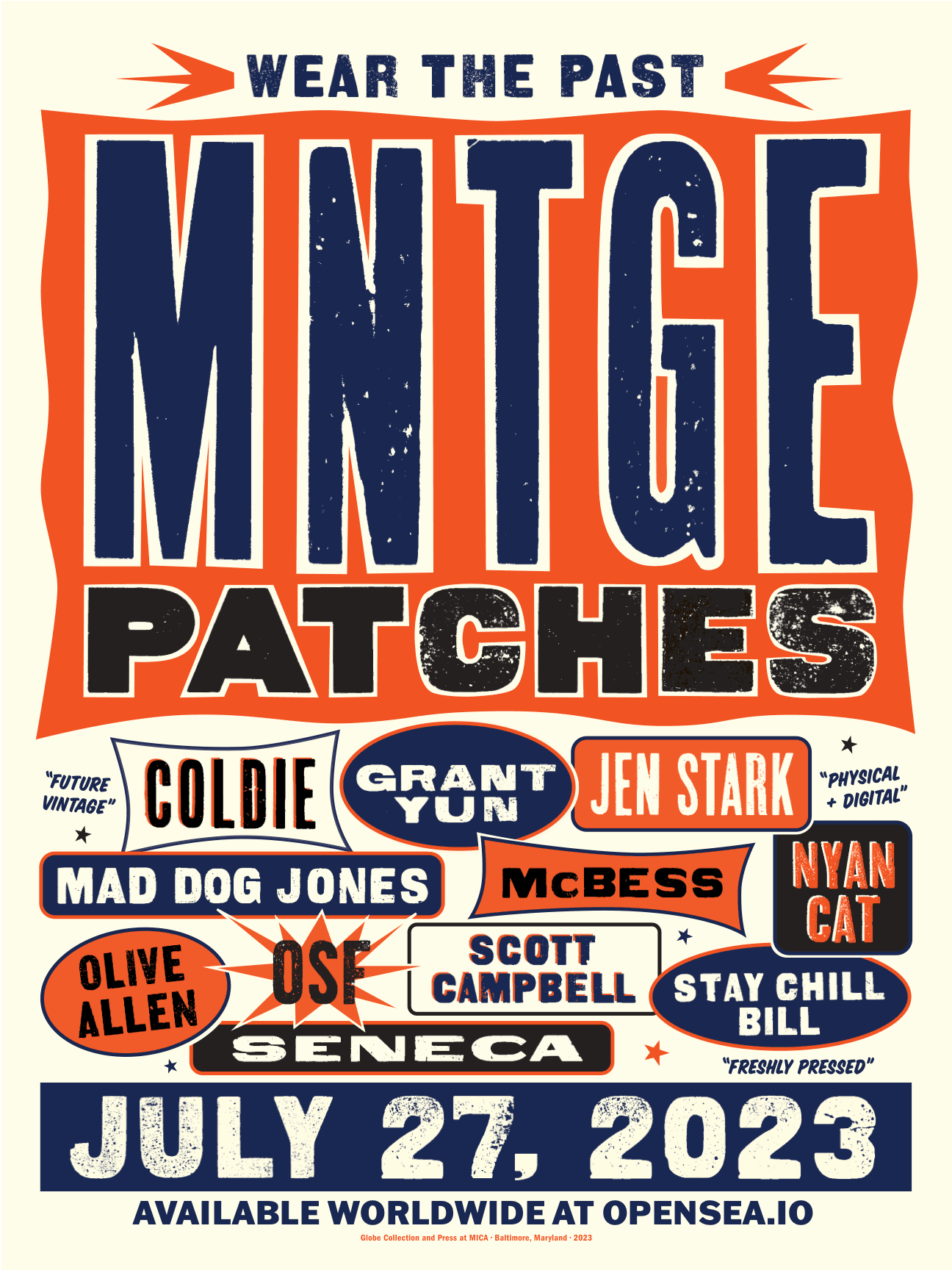 MNTGE Patches Poster