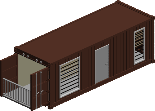 CARGO CONTAINER HOUSE VERSION 6