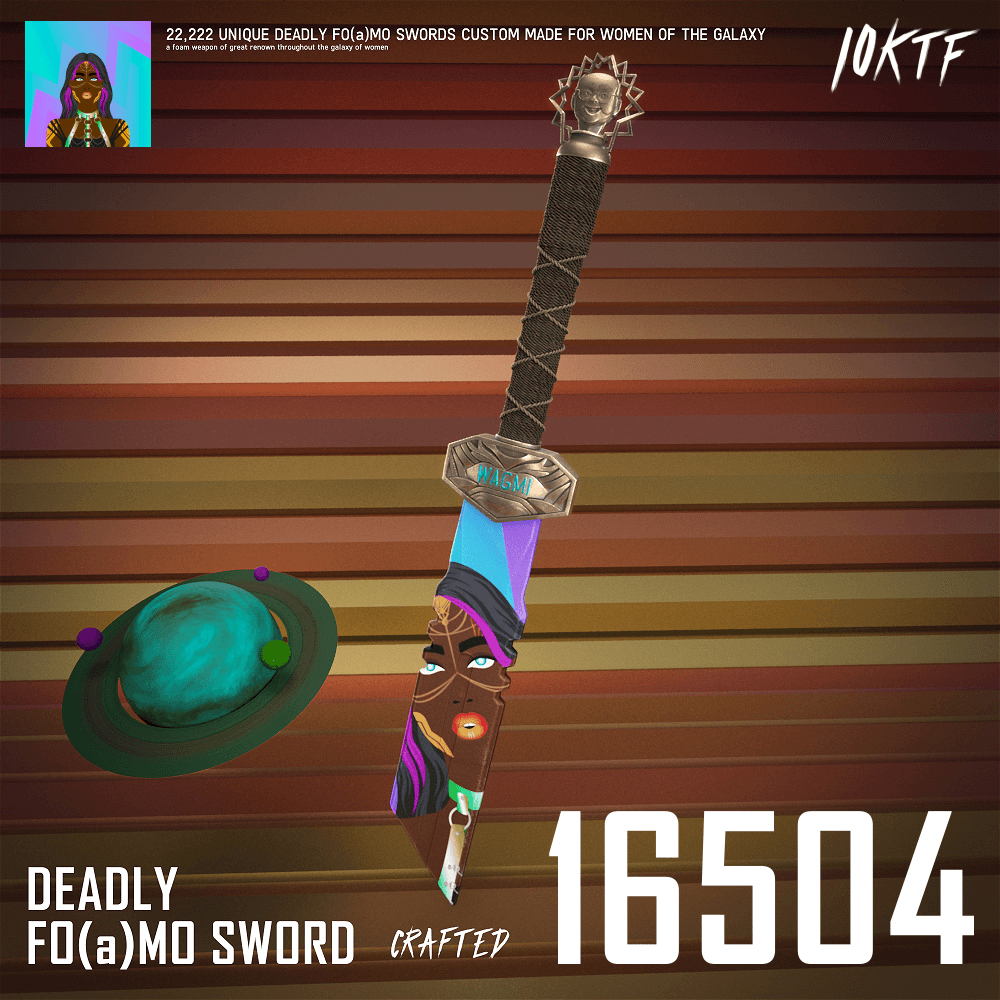 Galaxy Deadly FO(a)MO Sword #16504