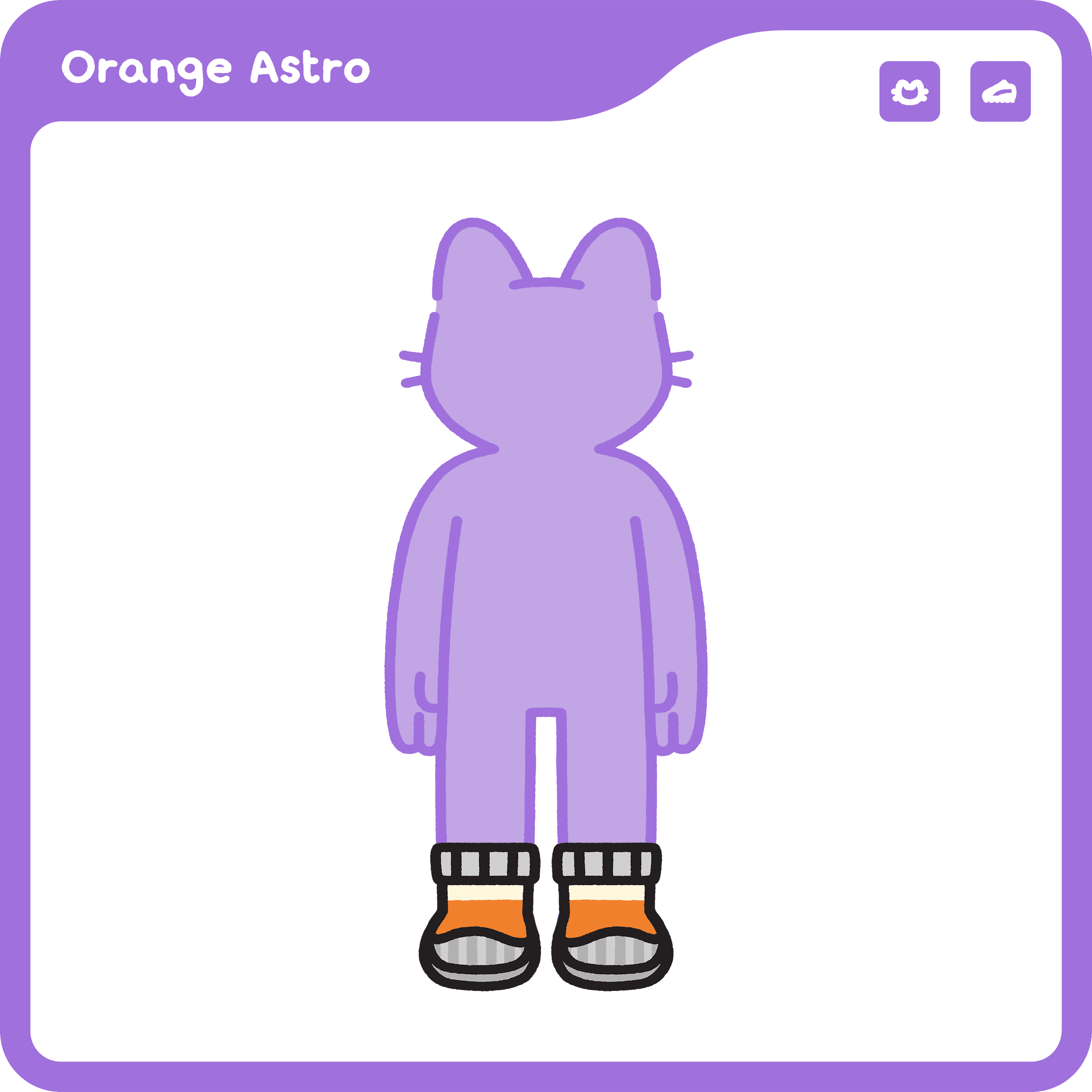 Orange Astro Boots
