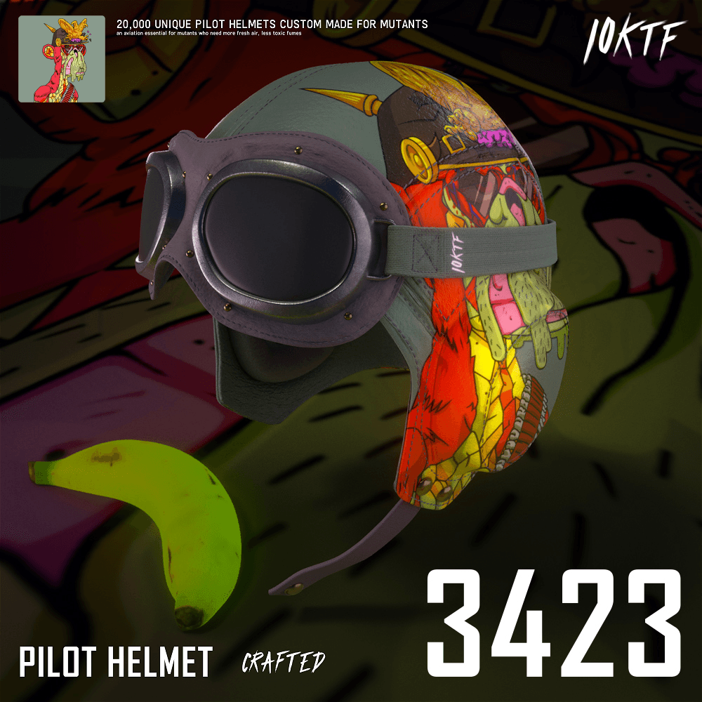 Mutant Pilot Helmet #3423