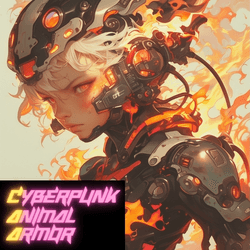 cyberpunk animal armor collection image