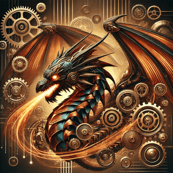 Mecha Steampunk Dragon