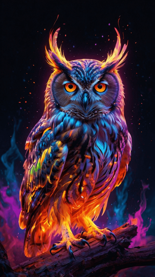Neon Owl