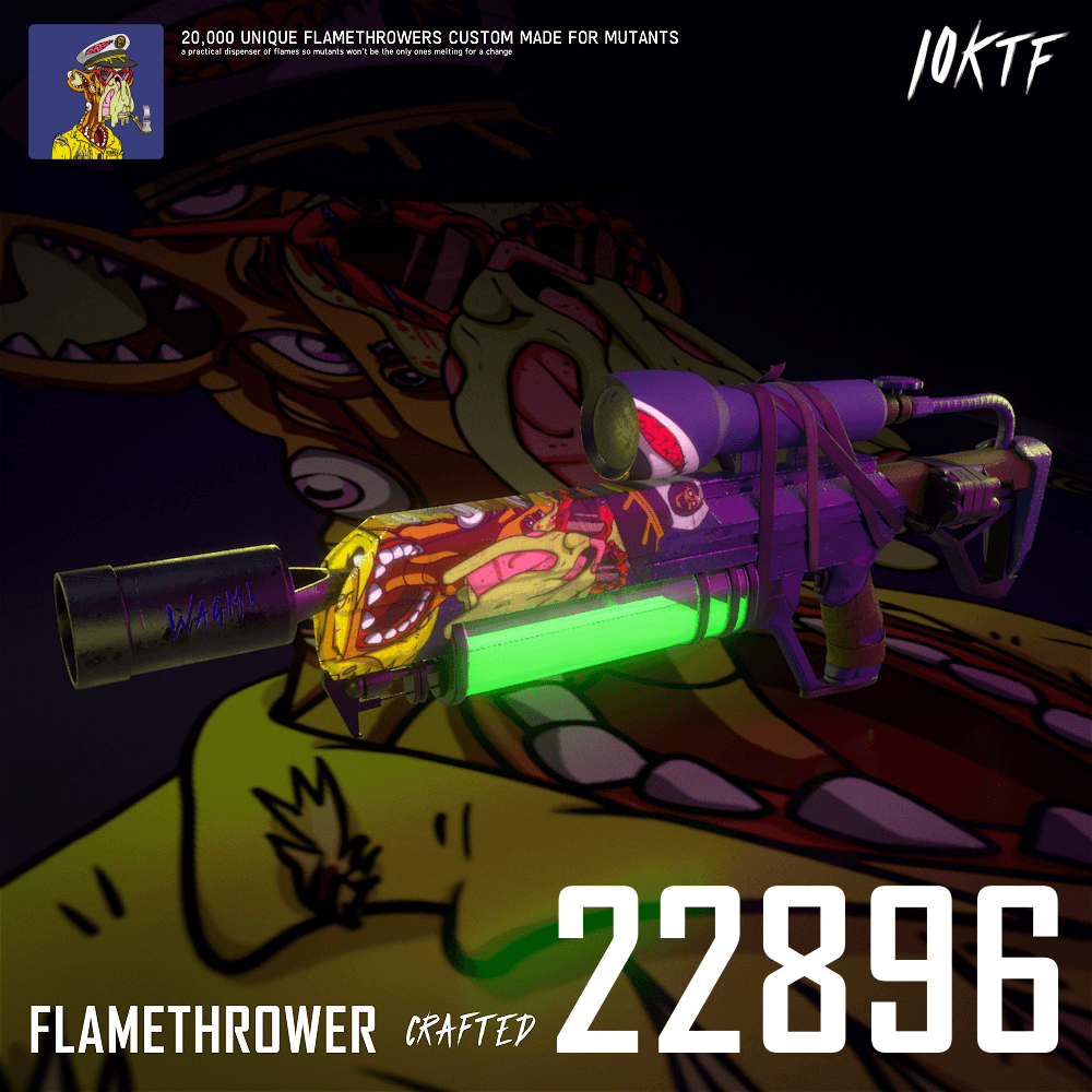 Mutant Flamethrower #22896