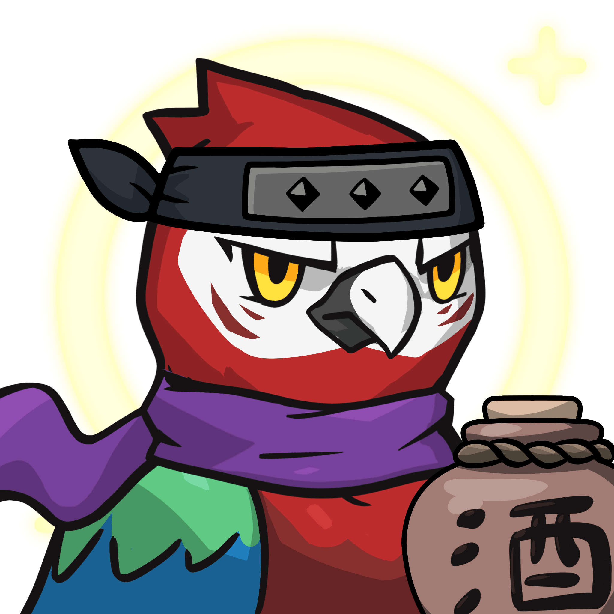 Narukami-Scarlet macaw #08247