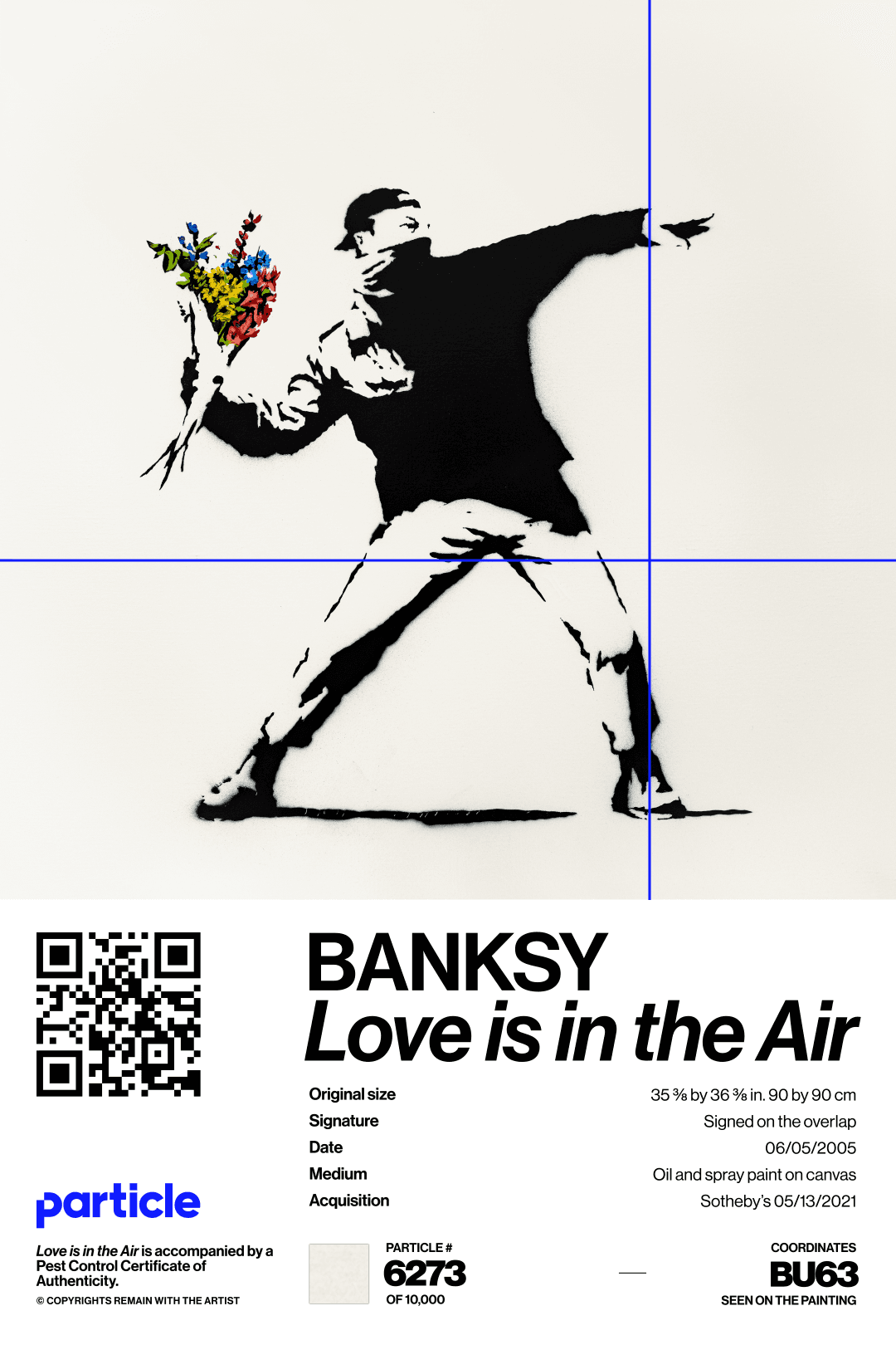 Banksy | Love Is In The Air #6273