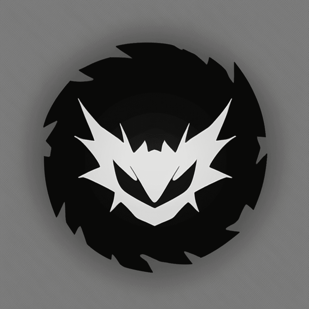 Angry Demon Logo - Commercial Use Allowed