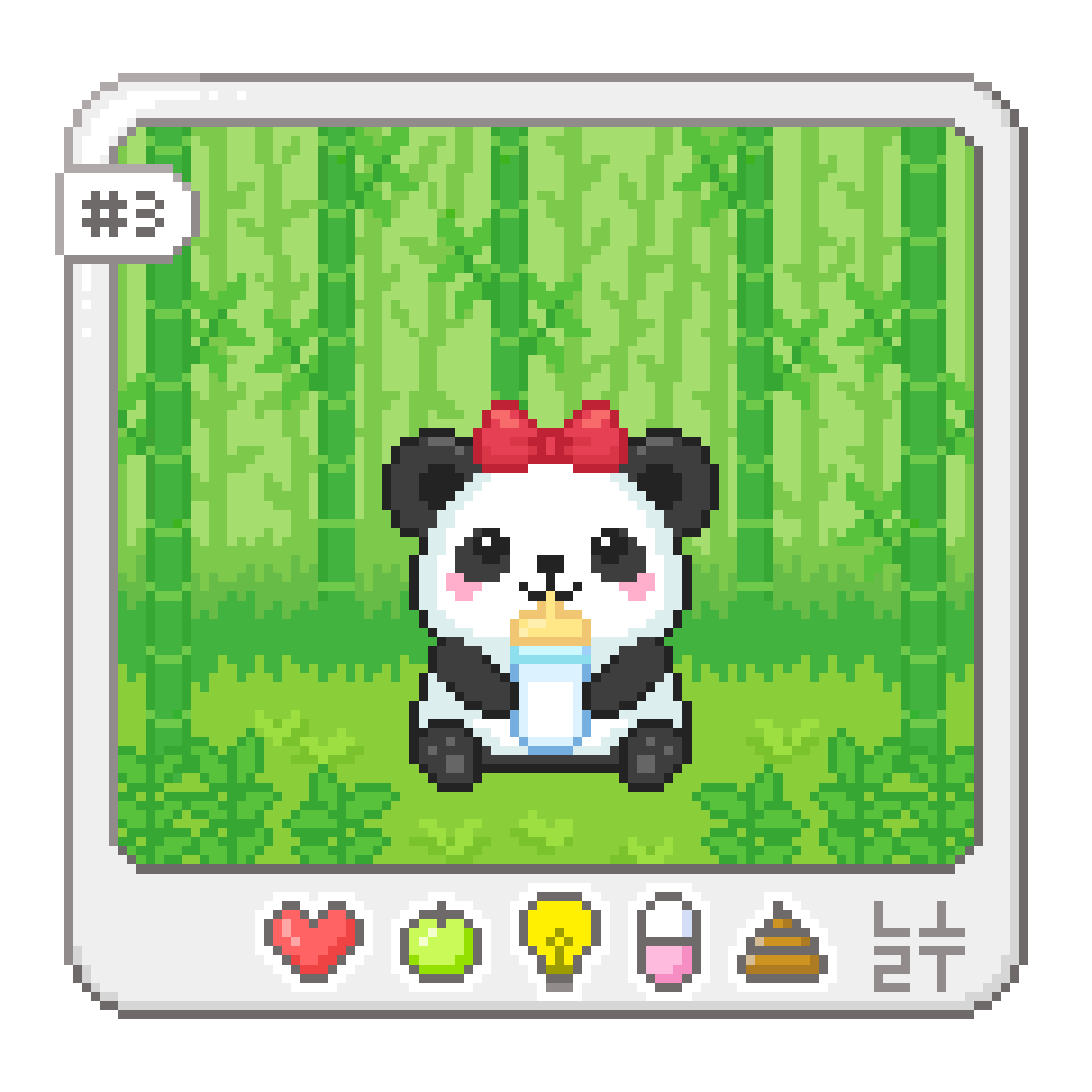 Pixel Panda #3