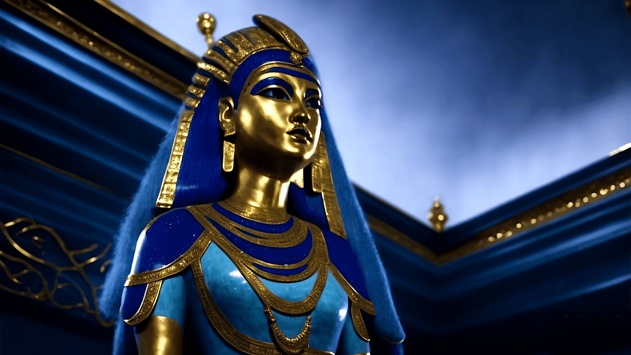 Egyptian Goddess 6 Portrait NFT By Deekstar