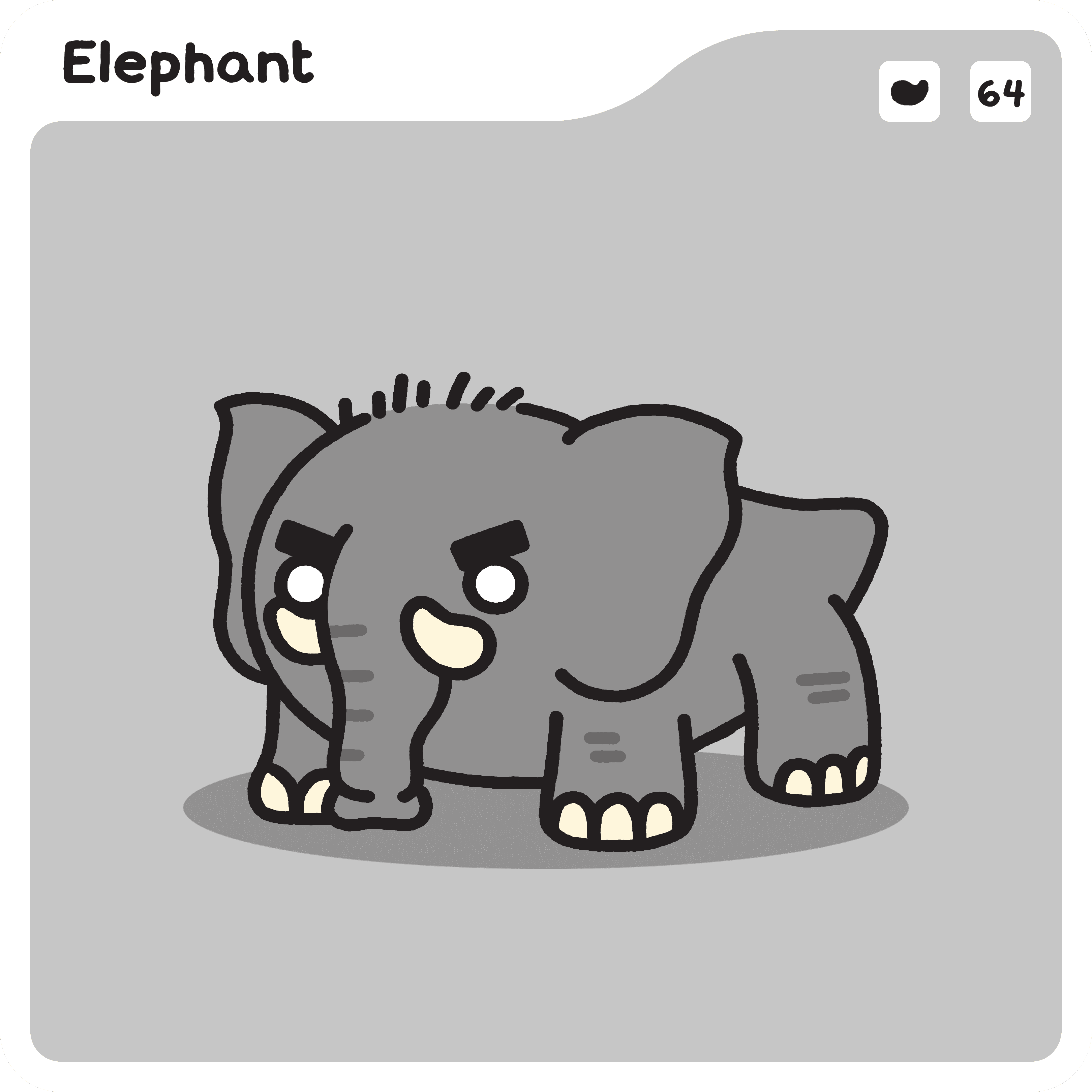 Elephant Milo #64