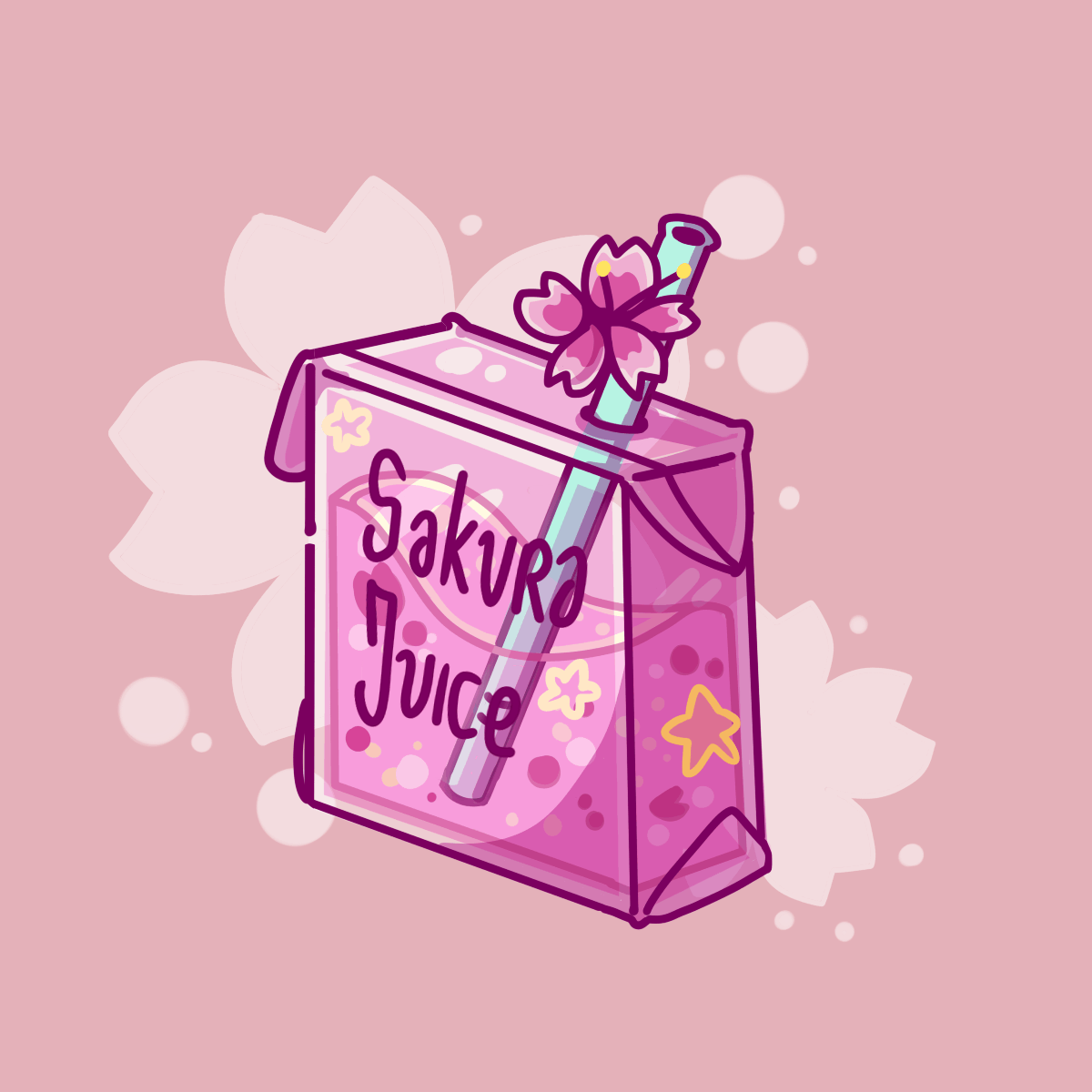 Sakura Juice Box
