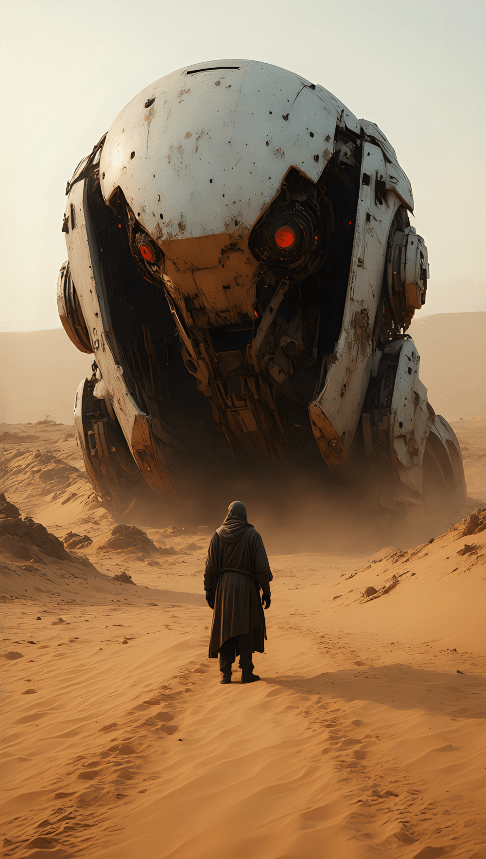 Sand-Stuck Steel Soul