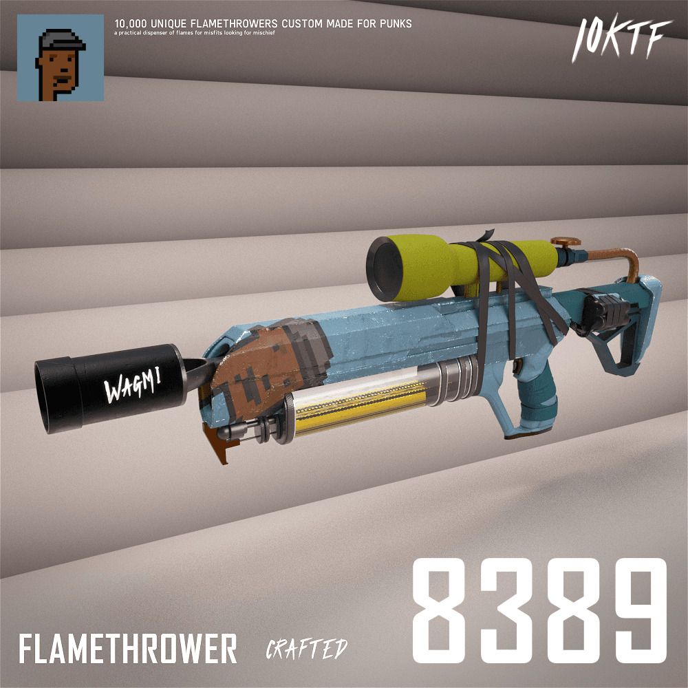 Punk Flamethrower #8389