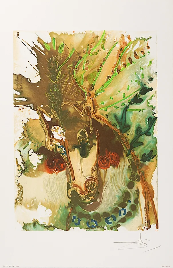 NFTLitho-Dali-Bucephalus