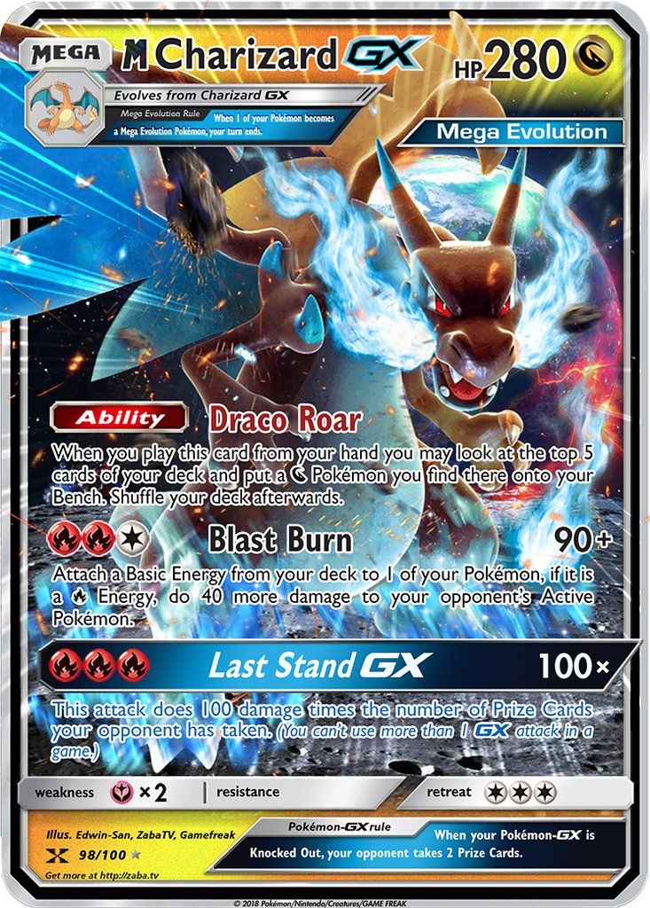 Charizard-GX, Pokémon