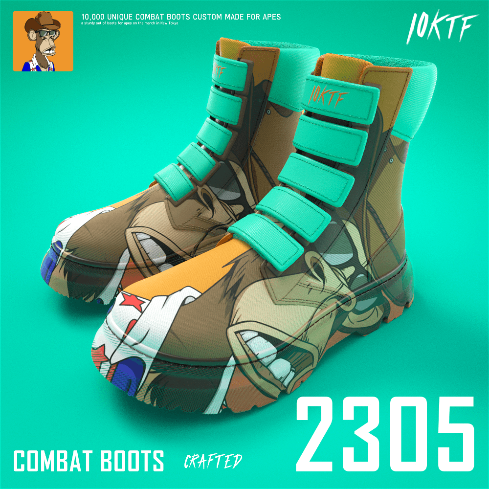 Ape Combat Boots #2305