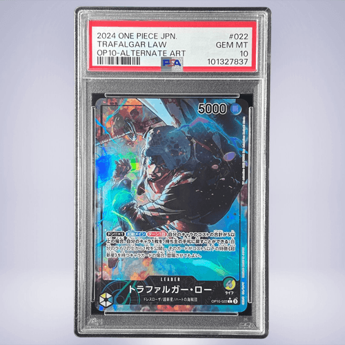 豊富な商品から 2024 ONE メルカリNFT - 10 PSA #022 トラファルガー・ロー PIECE ワンピース カードゲーム