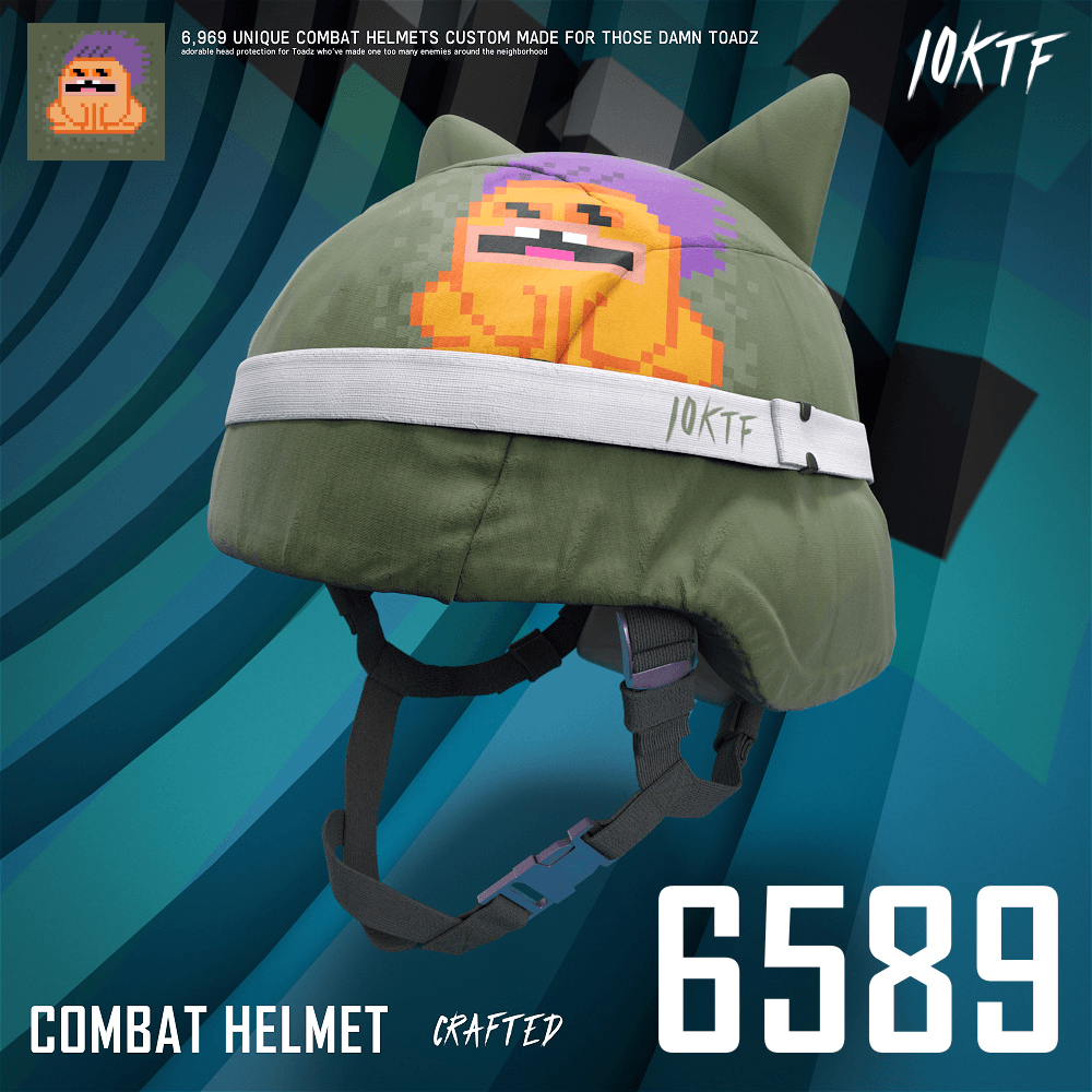 Toadz Combat Helmet #6589