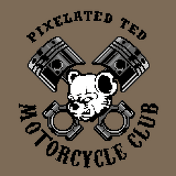 Pixelated Ted Motorcycle Club collection image