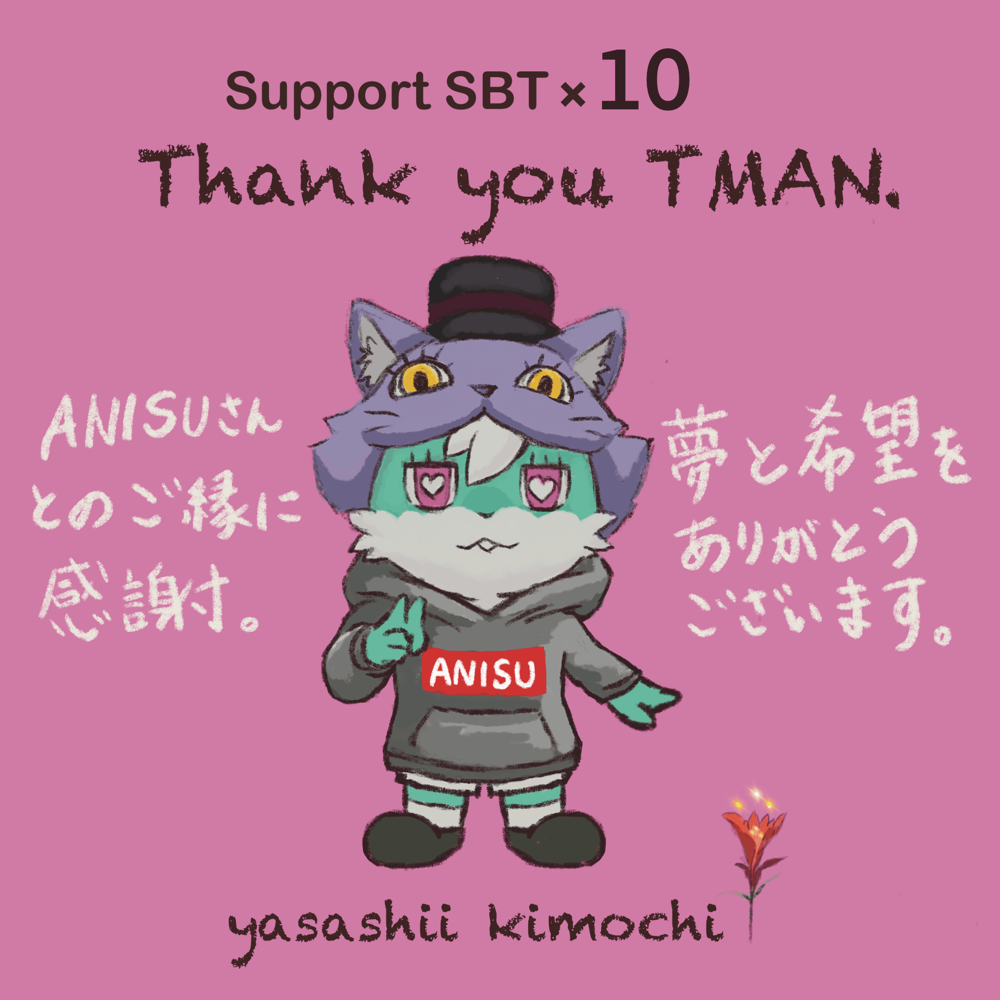 Thank you ANISU-san