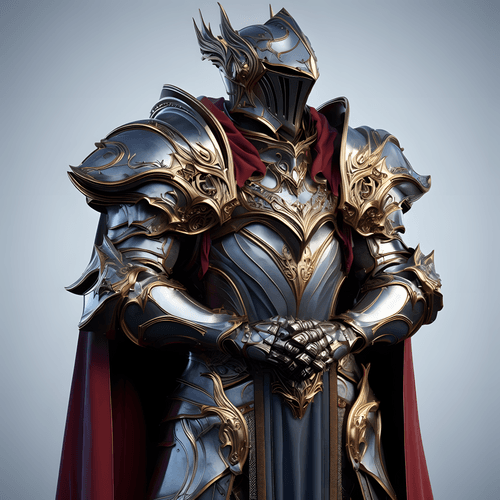 Armor knight AIArt