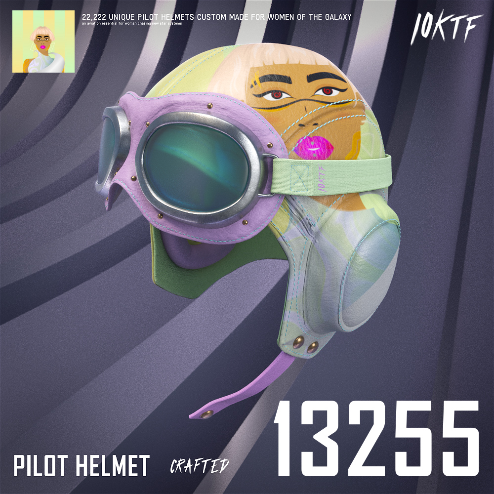 Galaxy Pilot Helmet #13255