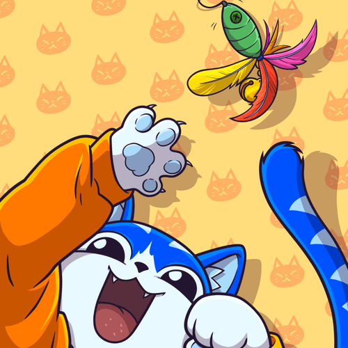 Celebrate Cat day with Toshi!