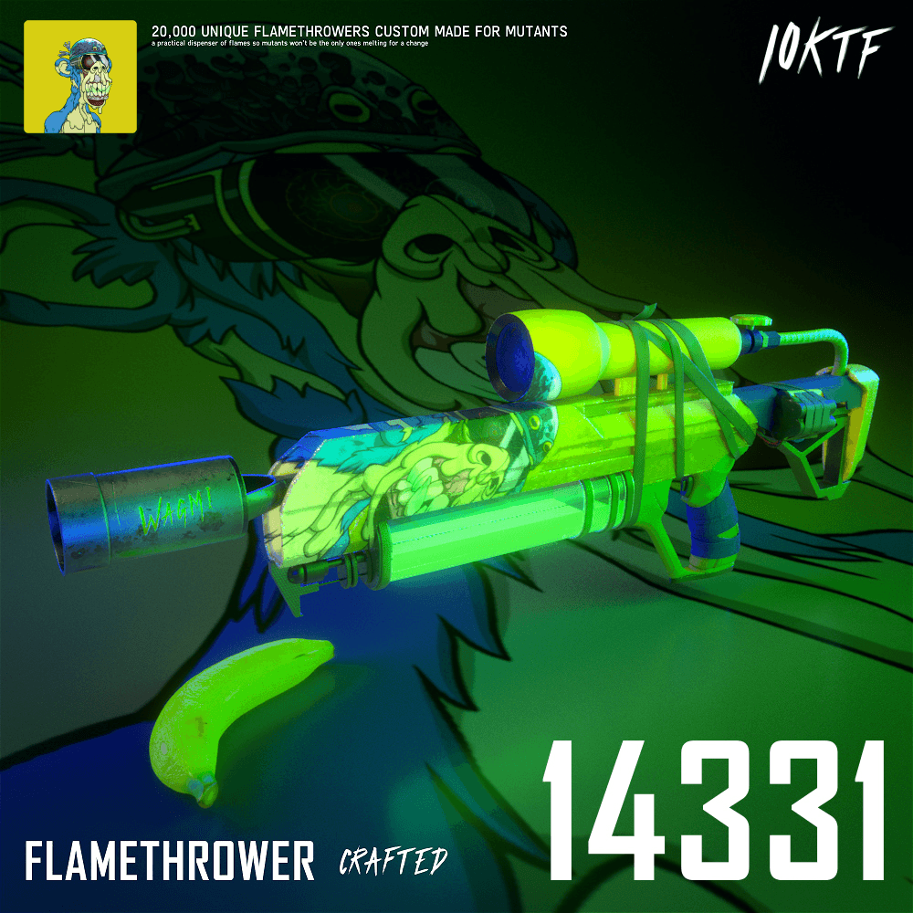 Mutant Flamethrower #14331