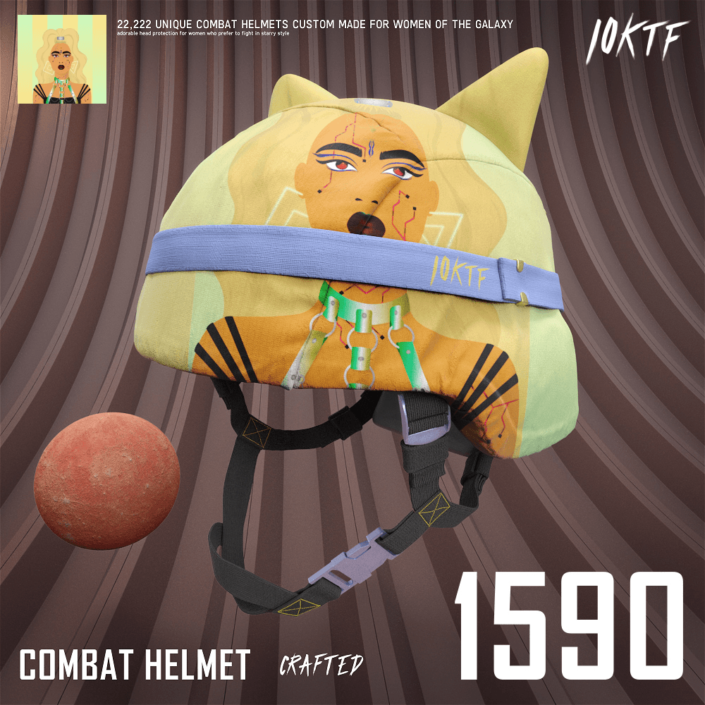 Galaxy Combat Helmet #1590