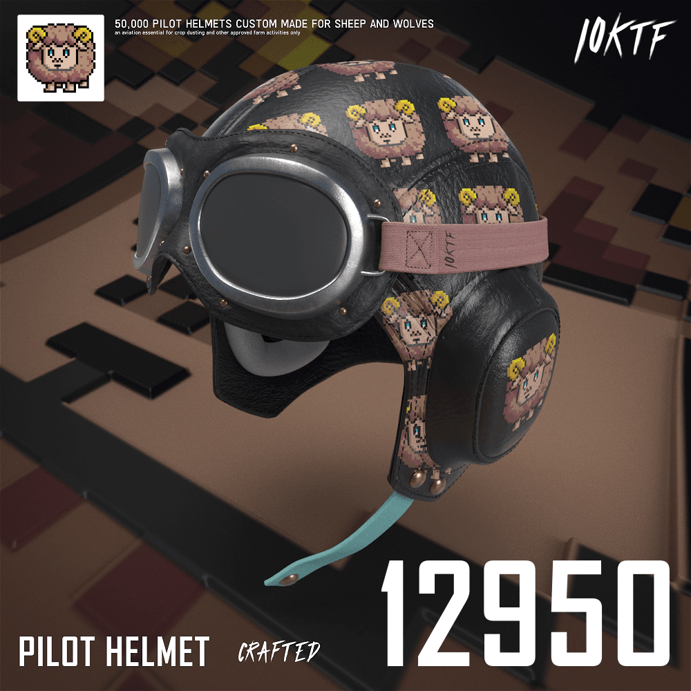Wolf Pilot Helmet #12950