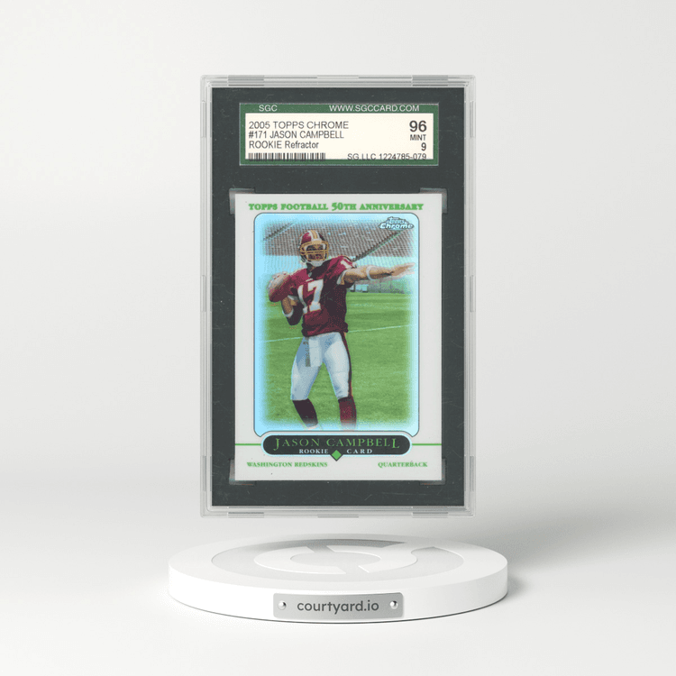 2005 Topps Chrome #171 Jason Campbell - Refractor (SGC 9 MINT)