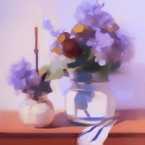 WHERE FLOWERS KISS THE PURPLE