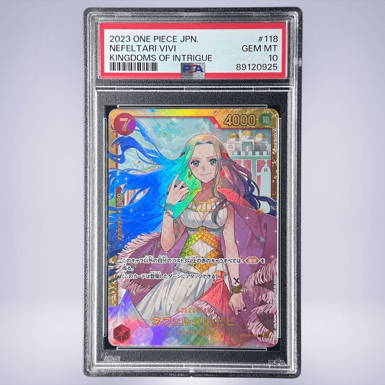 2023 ONE PIECE ネフェルタリ・ビビ #118 PSA 10