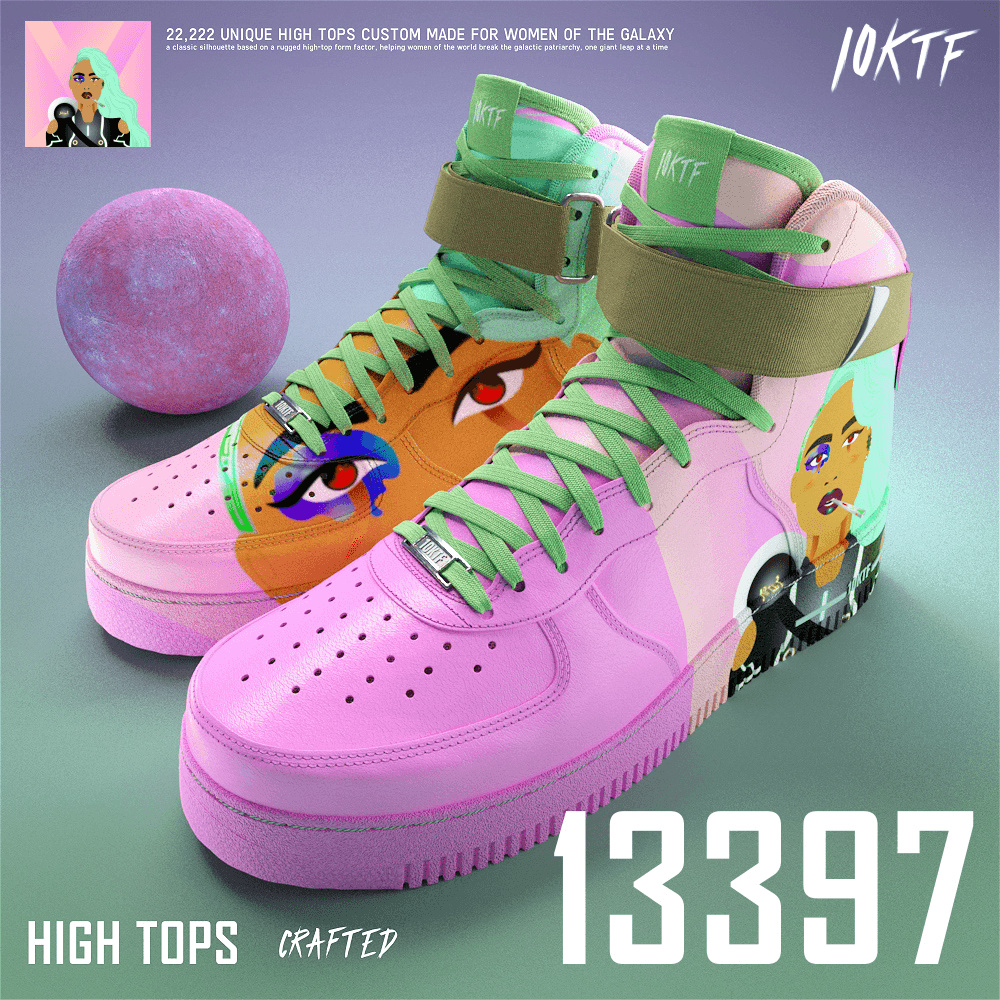Galaxy High Tops #13397
