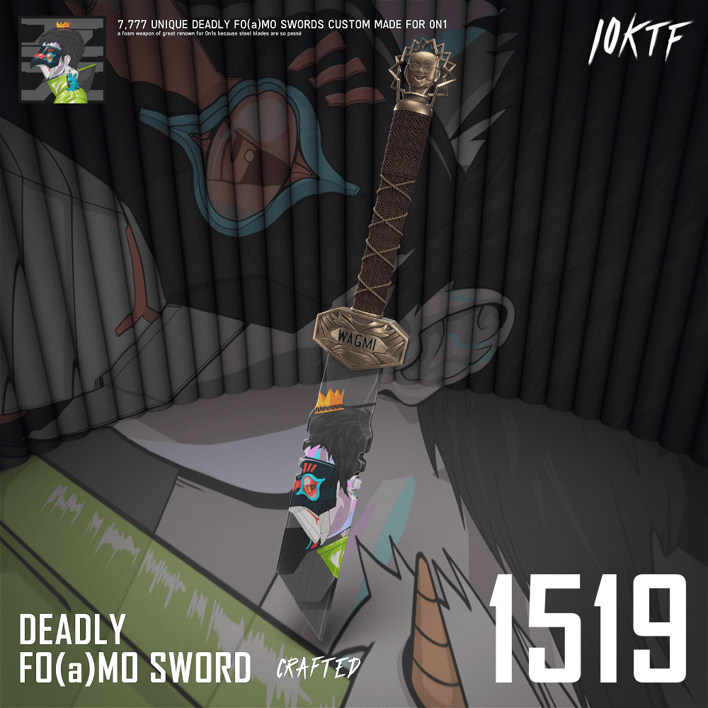 0N1 Deadly FO(a)MO Sword #1519