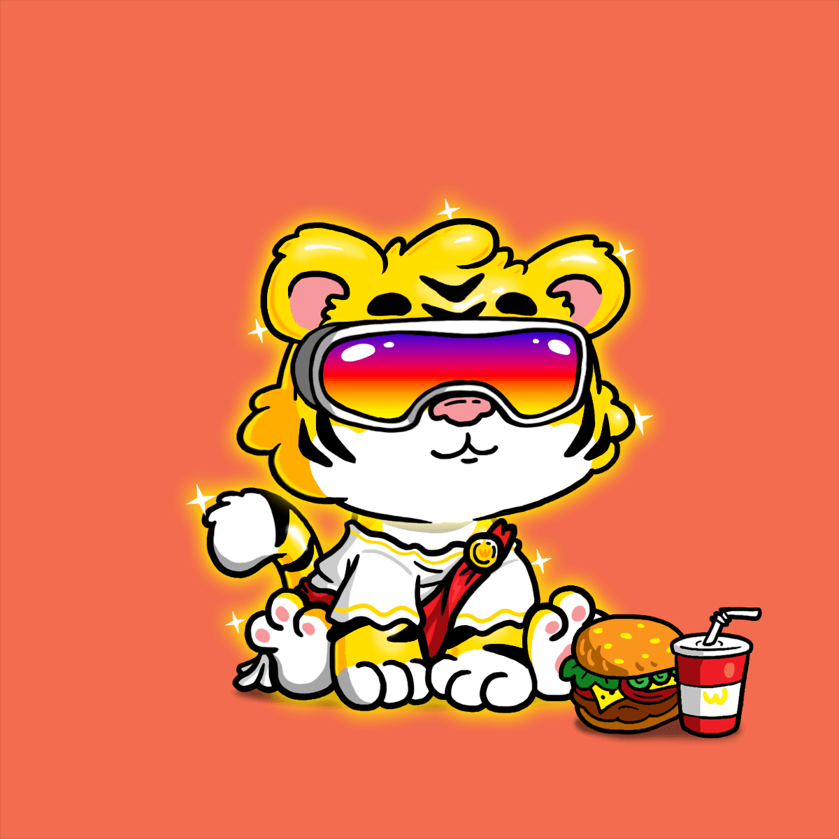 Grouchy Tiger Cub #525