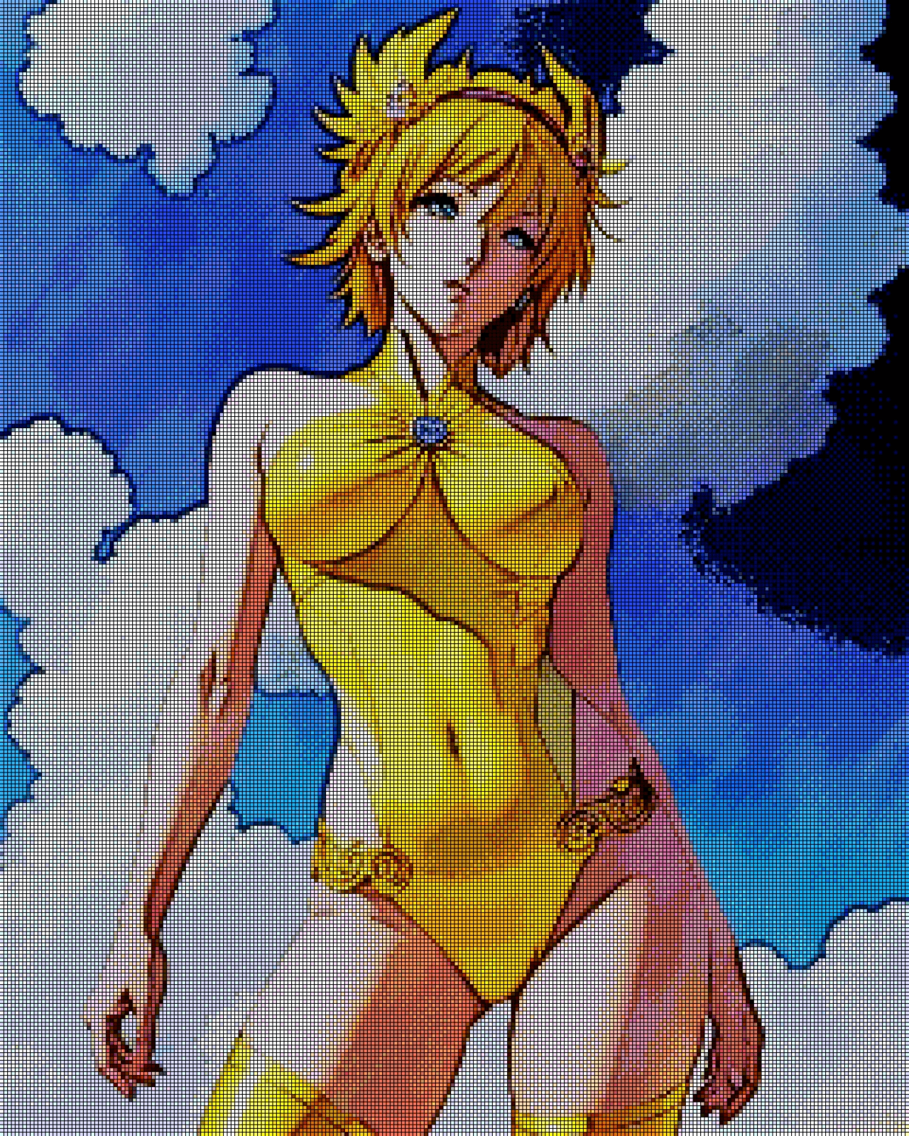 The Pixels Collections┃015: Sun Celestial Aelizela #1/50