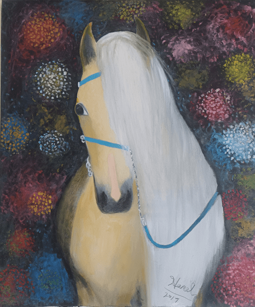 Arabian horse painter