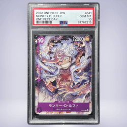 2023 ONE PIECE モンキー・D・ルフィ #041 PSA 10