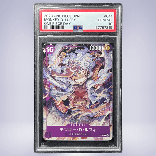 2023 ONE PIECE モンキー・D・ルフィ #041 PSA 10